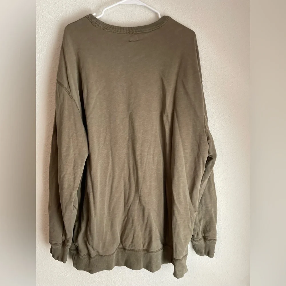Polo Ralph Lauren Vintage Military Reversible Sweatshirt size XLT